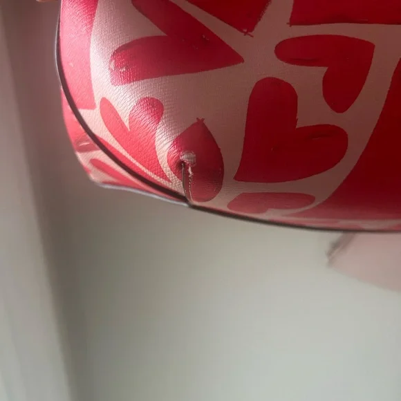 ⭐️Low start Kate Spade Red Heart Tote Bag - Picture 6 of 12